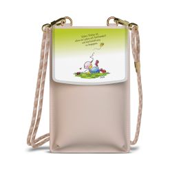 Minibag mit Stoffband Sand