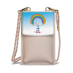 Minibag mit Stoffband Sand