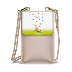 Minibag mit Stoffband Sand