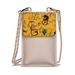 Minibag mit Stoffband Sand