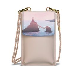 Minibag mit Stoffband Sand