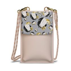 Minibag mit Stoffband Sand