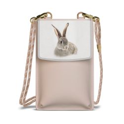 Minibag mit Stoffband Sand