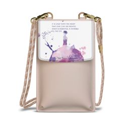 Minibag mit Stoffband Sand