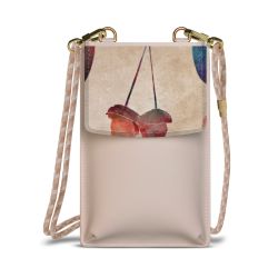 Minibag mit Stoffband Sand