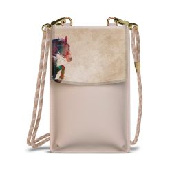 Minibag mit Stoffband Sand