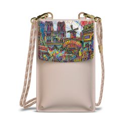 Minibag mit Stoffband Sand