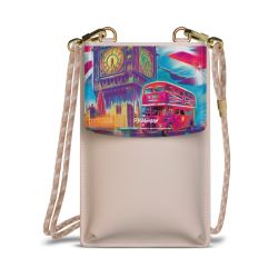 Minibag mit Stoffband Sand