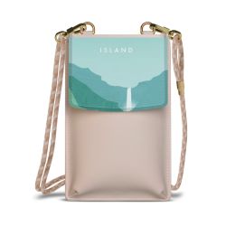 Minibag mit Stoffband Sand