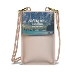 Minibag mit Stoffband Sand