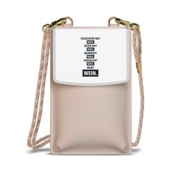 Minibag mit Stoffband Sand