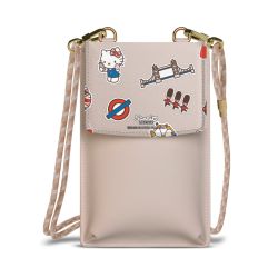 Minibag mit Stoffband Sand