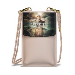 Minibag mit Stoffband Sand