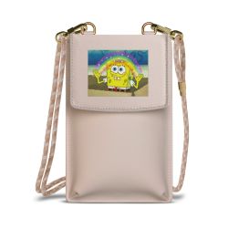 Minibag mit Stoffband Sand