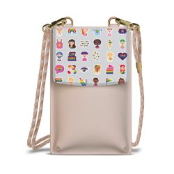 Minibag mit Stoffband Sand