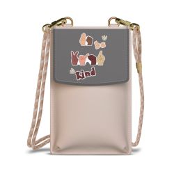 Minibag mit Stoffband Sand