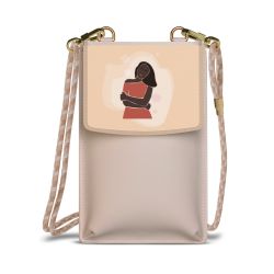 Minibag mit Stoffband Sand