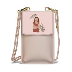 Minibag mit Stoffband Sand