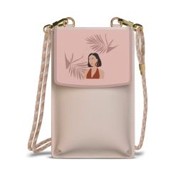 Minibag mit Stoffband Sand