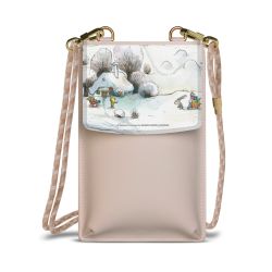 Minibag mit Stoffband Sand