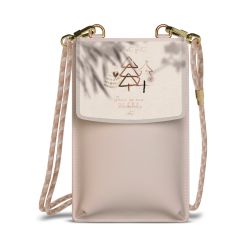 Minibag mit Stoffband Sand