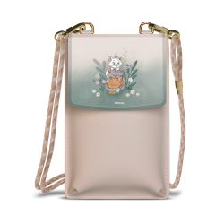 Minibag mit Stoffband Sand