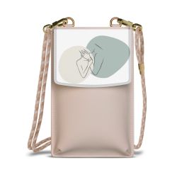 Minibag mit Stoffband Sand