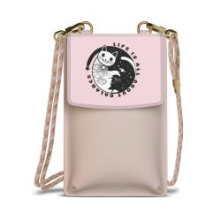 Minibag mit Stoffband Sand