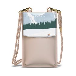 Minibag mit Stoffband Sand