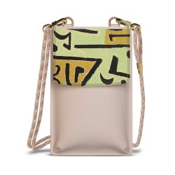 Minibag mit Stoffband Sand