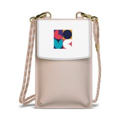 Minibag mit Stoffband Sand