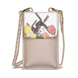 Minibag mit Stoffband Sand