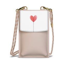 Minibag mit Stoffband Sand