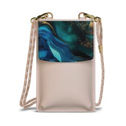 Minibag mit Stoffband Sand