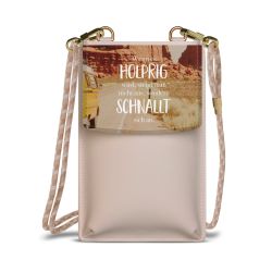 Minibag mit Stoffband Sand