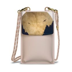 Minibag mit Stoffband Sand