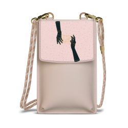 Minibag mit Stoffband Sand