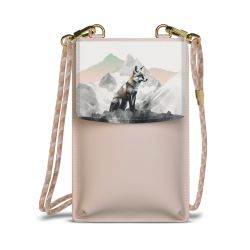 Minibag mit Stoffband Sand