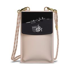 Minibag mit Stoffband Sand