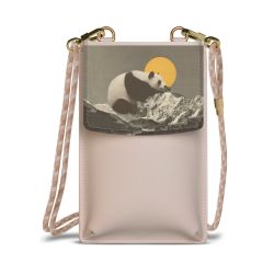 Minibag mit Stoffband Sand