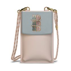 Minibag mit Stoffband Sand