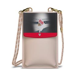 Minibag mit Stoffband Sand