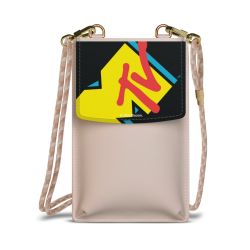 Minibag mit Stoffband Sand