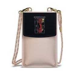 Minibag mit Stoffband Sand