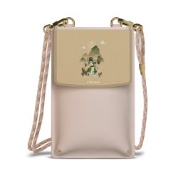 Minibag mit Stoffband Sand