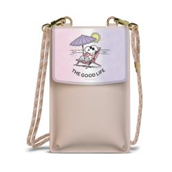 Minibag mit Stoffband Sand