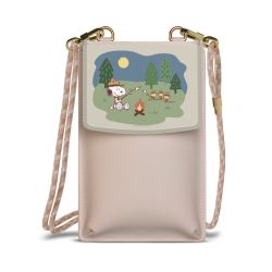 Minibag mit Stoffband Sand