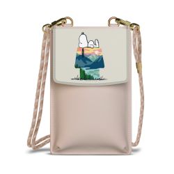 Minibag mit Stoffband Sand