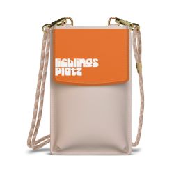 Minibag mit Stoffband Sand