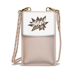 Minibag mit Stoffband Sand